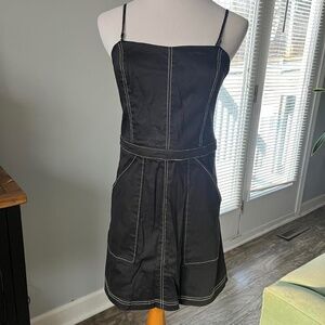 UO Black and white dress